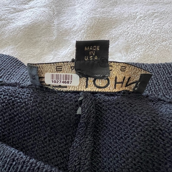 Vintage St. John Basics Black Santana Knit Pants - Picture 4 of 8